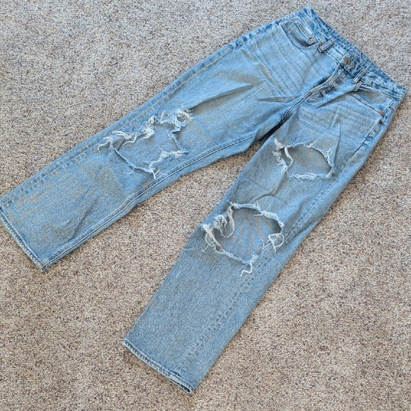 American Eagle Outfitters Denim - American Eagle Outfitters Light Blue Denim